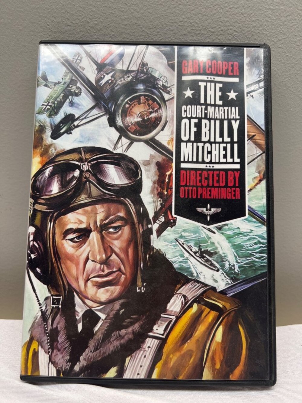 The Court-Martial of Billy Mitchell DVD Original Case Gary Cooper